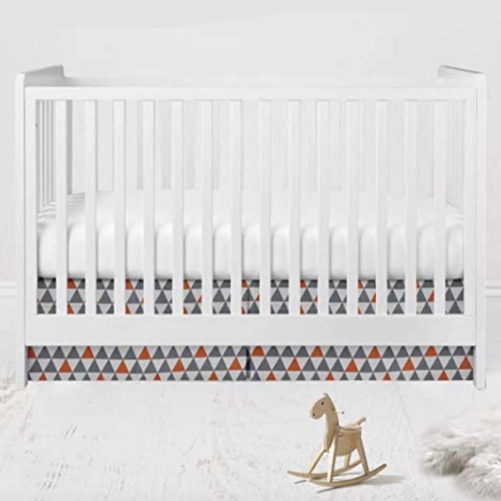 Bacati Crib Toddler Ruffle Skirt - NEW